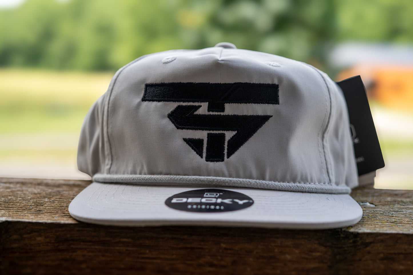 Gray TS rope snapback